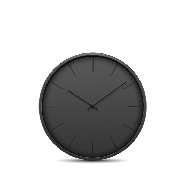 Tone Horloge murale Index Ø 25 cm de Huygens en noir
