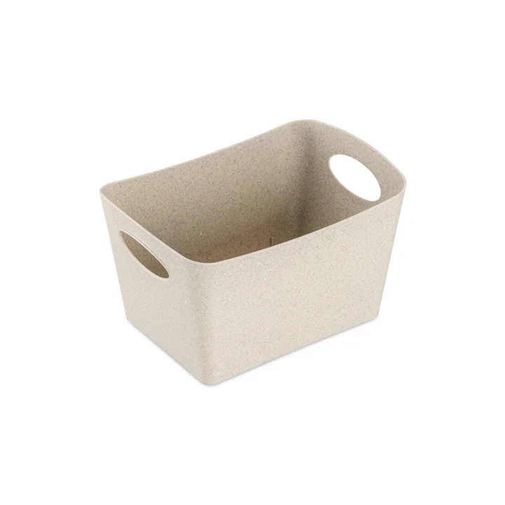 Boxxx Boîte de rangement de Koziol en couleur recyclée desert sand
