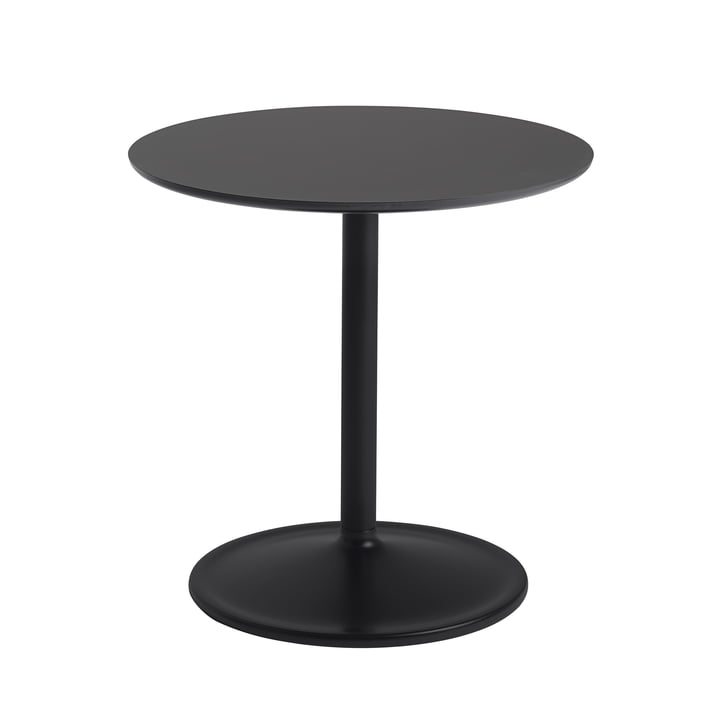 Soft Table d'appoint Ø 48 cm, H 48 cm de Muuto en noir