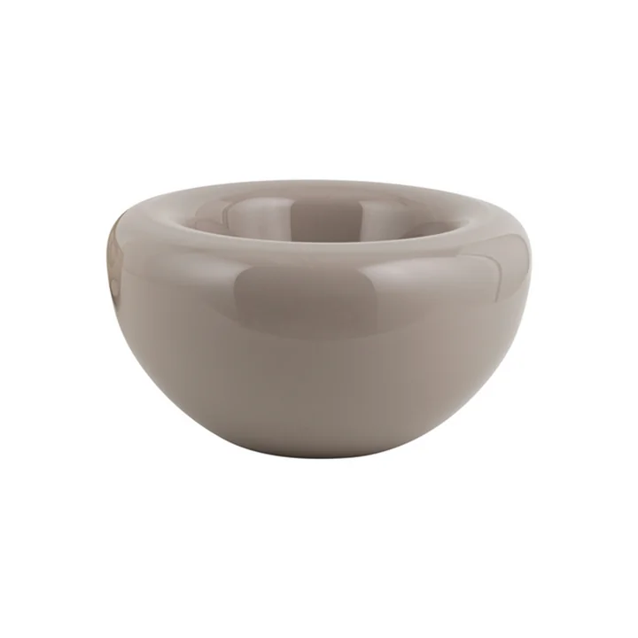 Opal Bol H 13 x Ø 25 cm de Kristina Dam Studio en beige opal