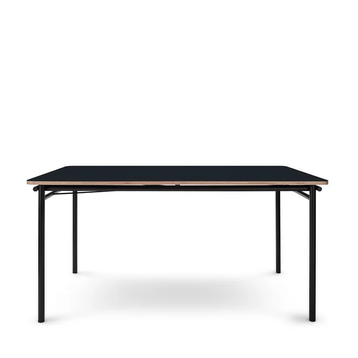 La table à manger Taffel (extensible) de Eva Solo , 90 x 150-210 cm, nero