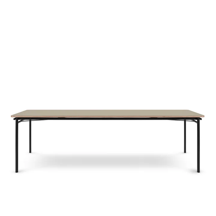 La table à manger Taffel (extensible) de Eva Solo , 90 x 200-320 cm, pebble