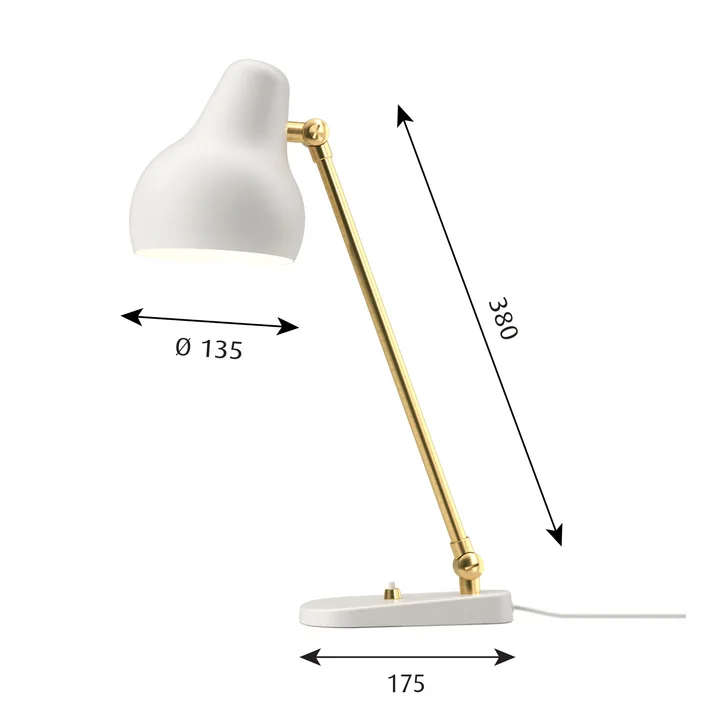 Louis Poulsen - VL38 LED Lampe de table