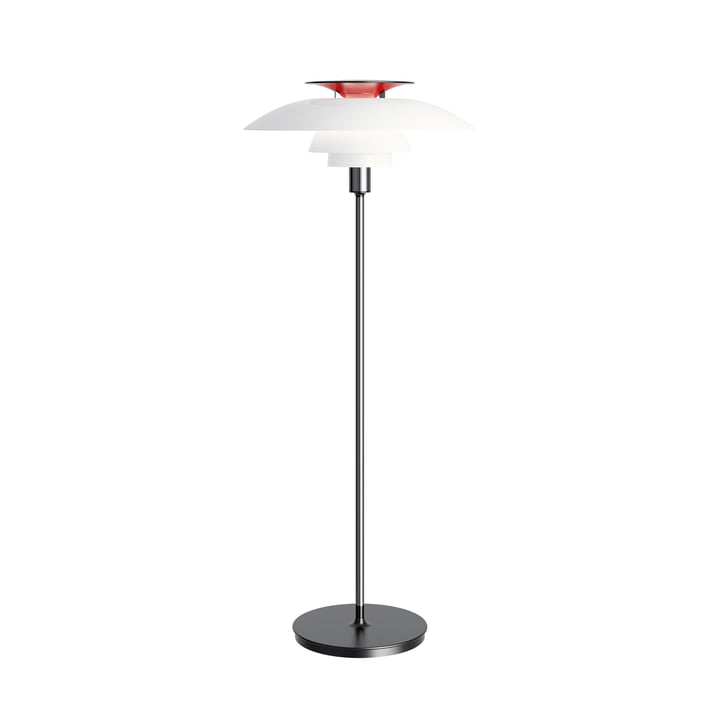 PH 80 Lampadaire, blanc opale de Louis Poulsen