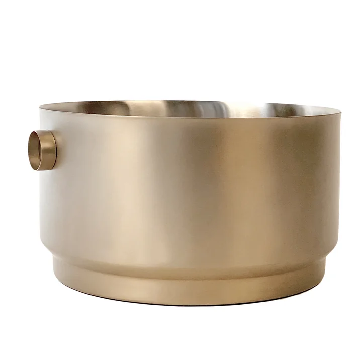 Rondo Party Bucket refroidisseur de bouteille, acier cuivre par XLBoom