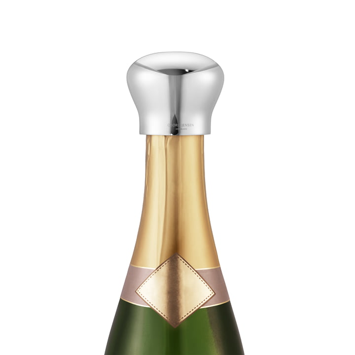 Sky Bouchon à champagne en acier inoxydable de Georg Jensen