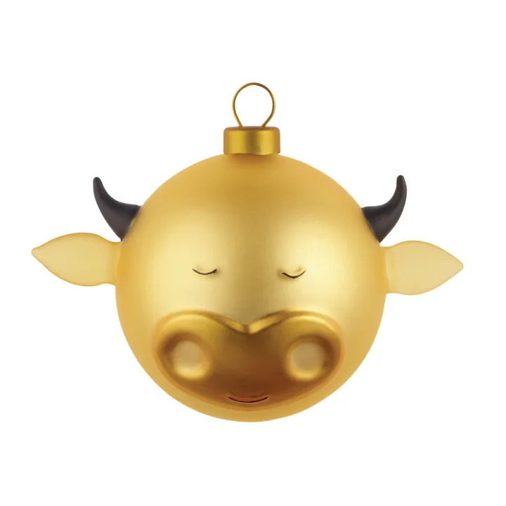 Palle Presepe boule de sapin de Noël de Alessi en or