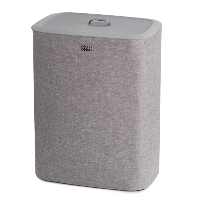 Tota Panier à linge 90 l de Joseph Joseph en gris