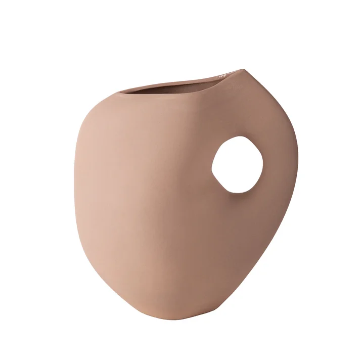 Aura Vase I, blush par Schneid
