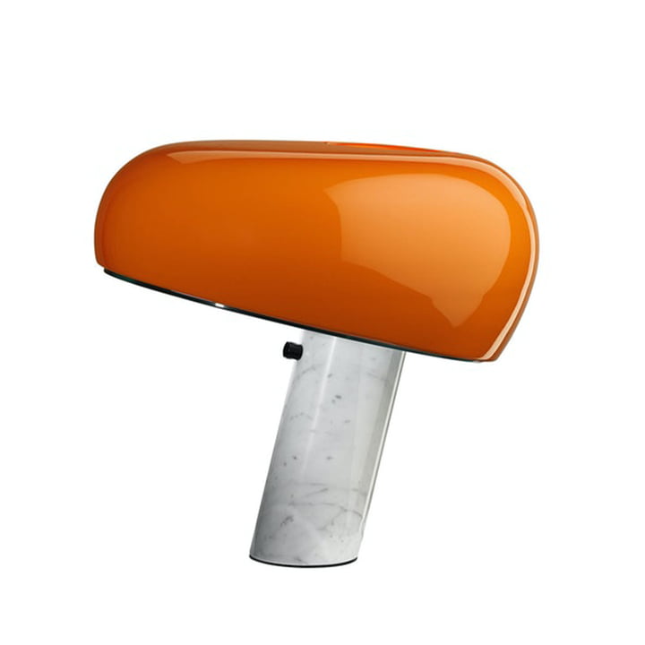 Snoopy Lampe de table de Flos en orange