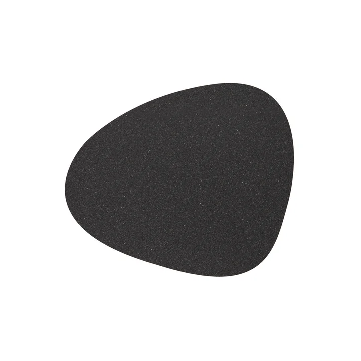 Lind DNA - Set de table Curve S 24 x 28 cm, Core anthracite chiné