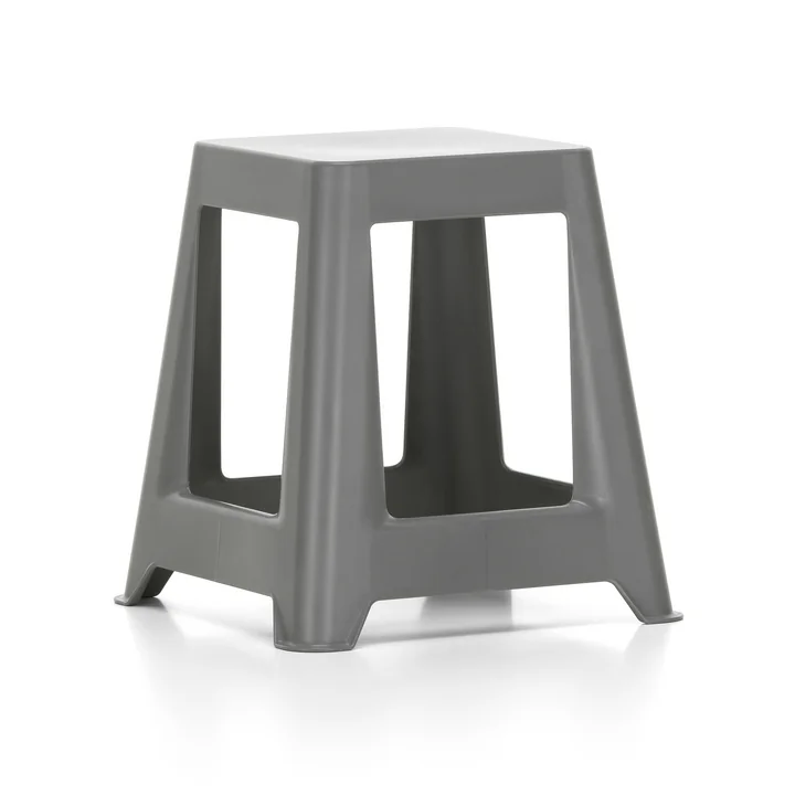 Tabouret de chapelle, gris foncé de Vitra