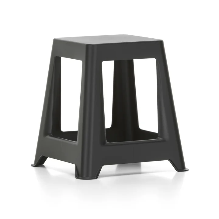 Tabouret de chap, noir profond de Vitra