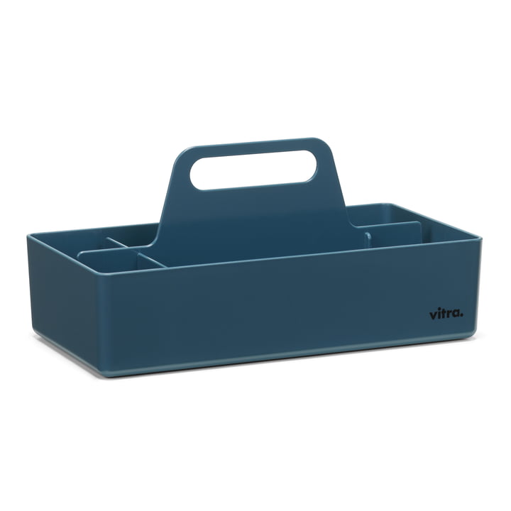 Storage Toolbox recyclé, bleu mer de Vitra