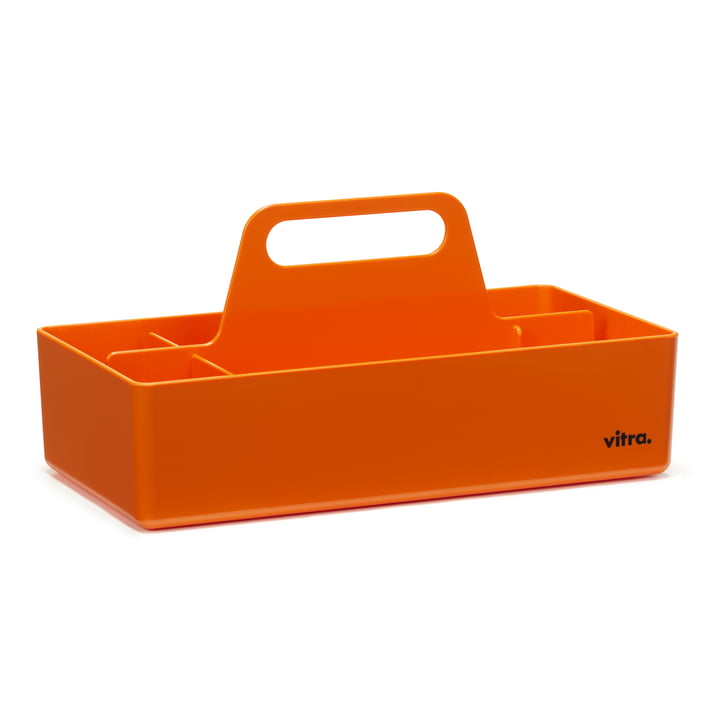 Storage Toolbox recyclé, mandarine de Vitra