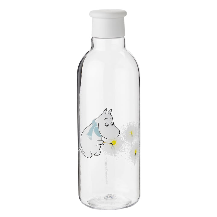 La bouteille d'eau 0.75 l Drink-It Moomin de Rig-Tig by Stelton en frost