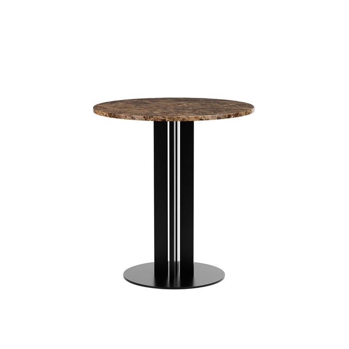 Scala Table Ø 70 x H 75 cm de Normann Copenhagen en marbre café