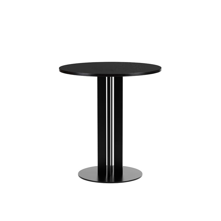 Scala Table Ø 70 x H 75 cm de Normann Copenhagen en chêne noir