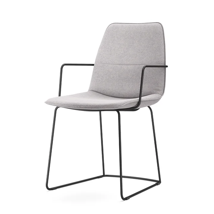 117 Fauteuil de freistil en gris argenté (7405)