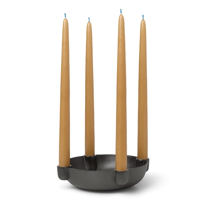 Bowl Bougeoir en aluminium par Ferm Living