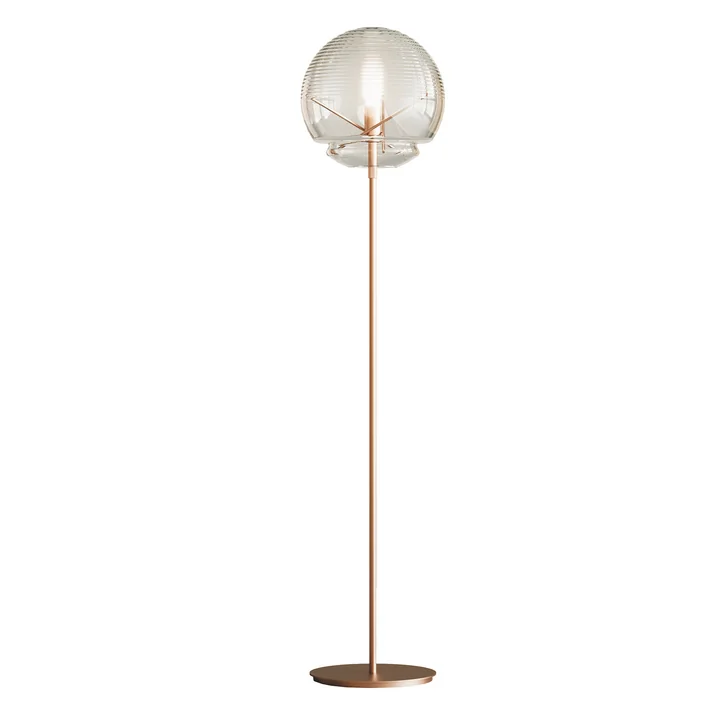 Vitruvio Lampadaire de Artemide en laiton