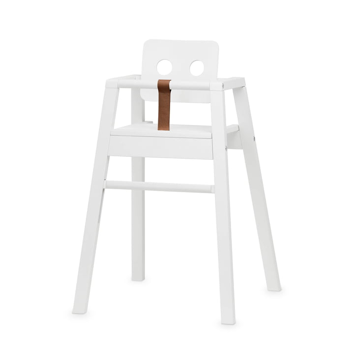 Robot Chaise haute, H 80,5 cm, blanche de Nofred