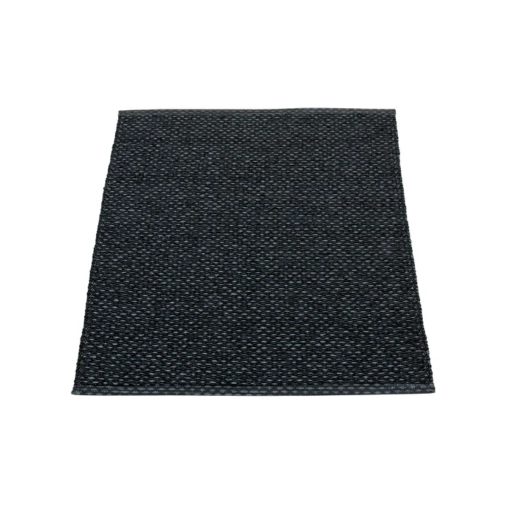 Svea Tapis, 70 x 90 cm de Pappelina à black metallic / black