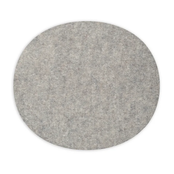 Tapis en feutre Kartell Louis Ghost - Chaise de Hey Sign en chiné clair, 5mm AR