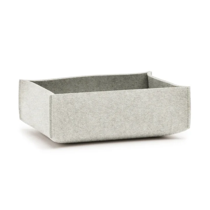 Boîte rectangulaire plate de Hey Sign en marbre