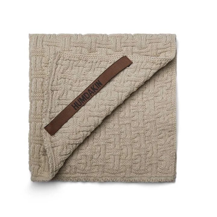 Nordic Torchon, 28 x 28 cm par Humdakin dans light stone (ensemble de 2)