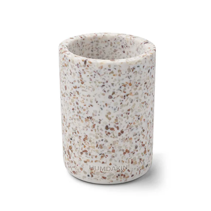 Vase en terrazzo, H 14 cm par Humdakin
