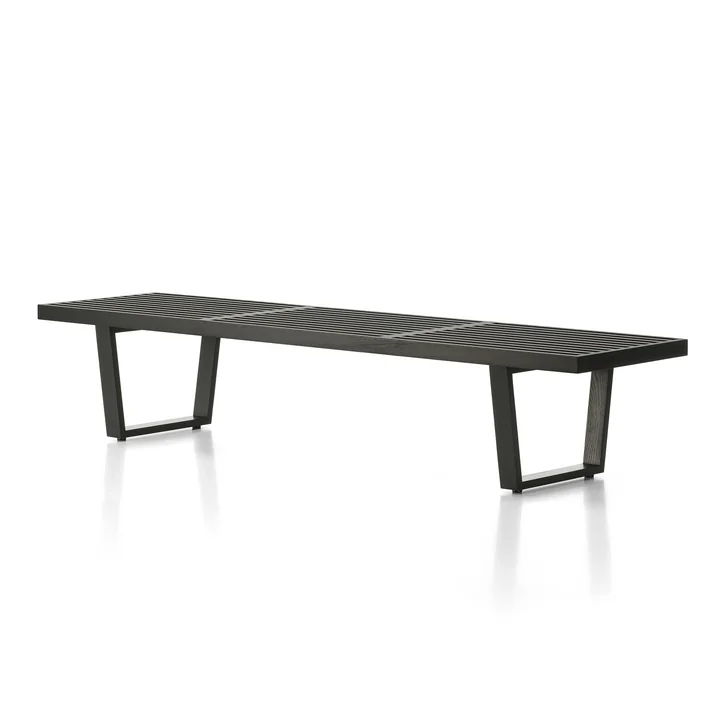 Vitra - Banc Nelson, L 184 cm, noir cendré