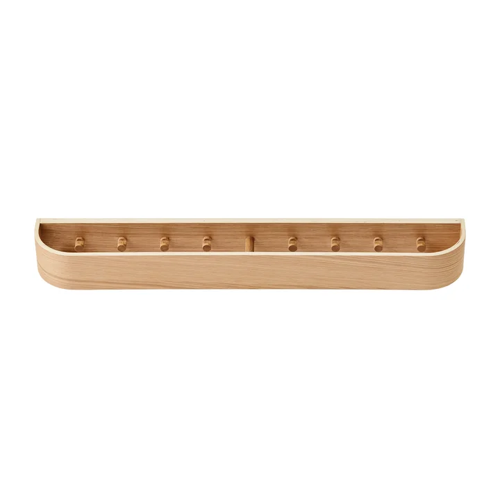 Epoch Portemanteau mural L 79 cm de Audo en chêne naturel