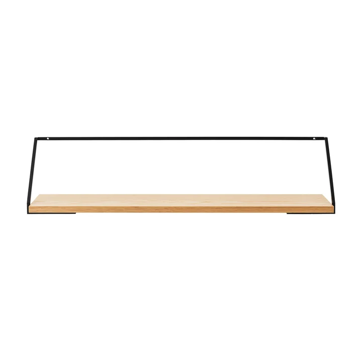 Rail Etagère murale, 25 x 95 cm, chêne naturel de Audo