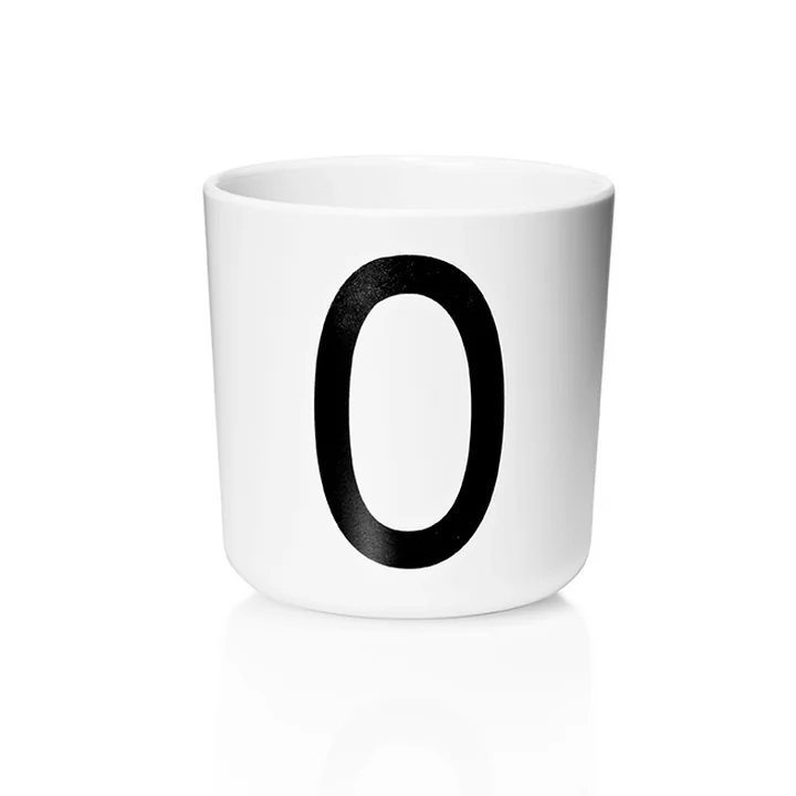 AJ Ecozen Tasse O de Design Letters