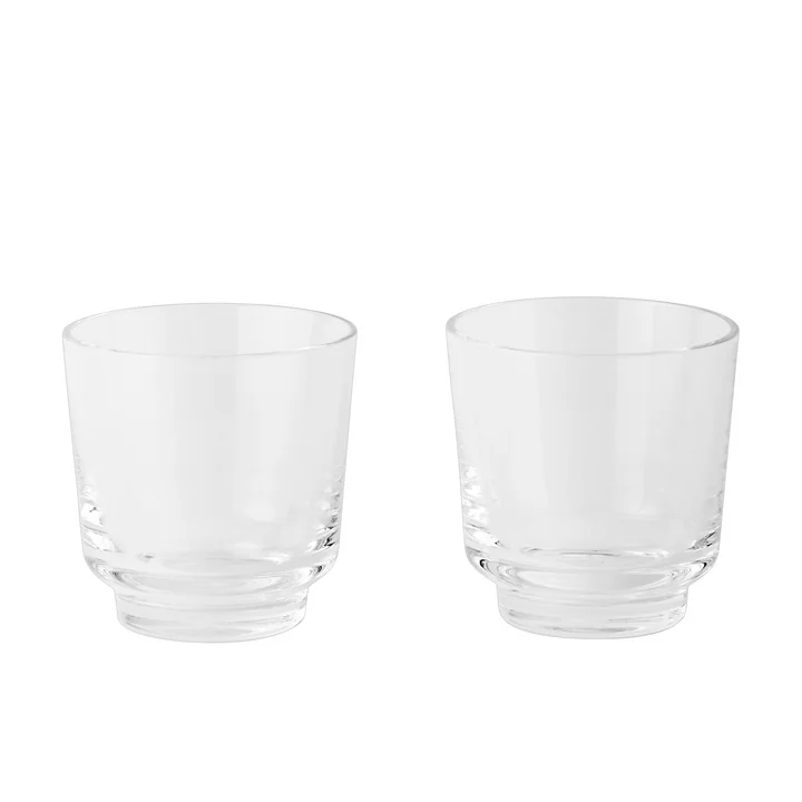 Raise Verre à boire en version transparente, set de 2 pièces