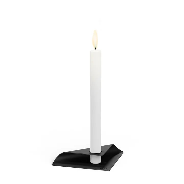 Square Candle Bougeoir de höfats en noir