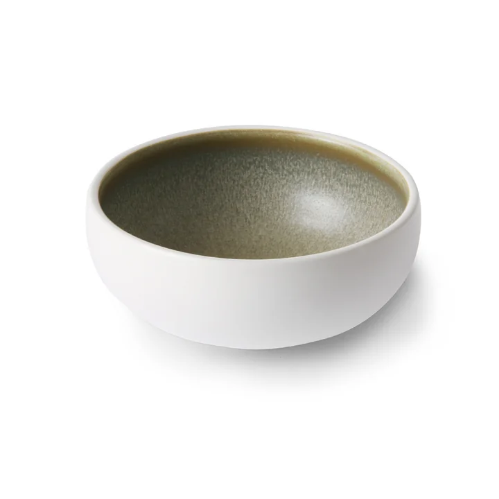 Chef Ceramics Bol de HKliving dans la couleur blanc / vert