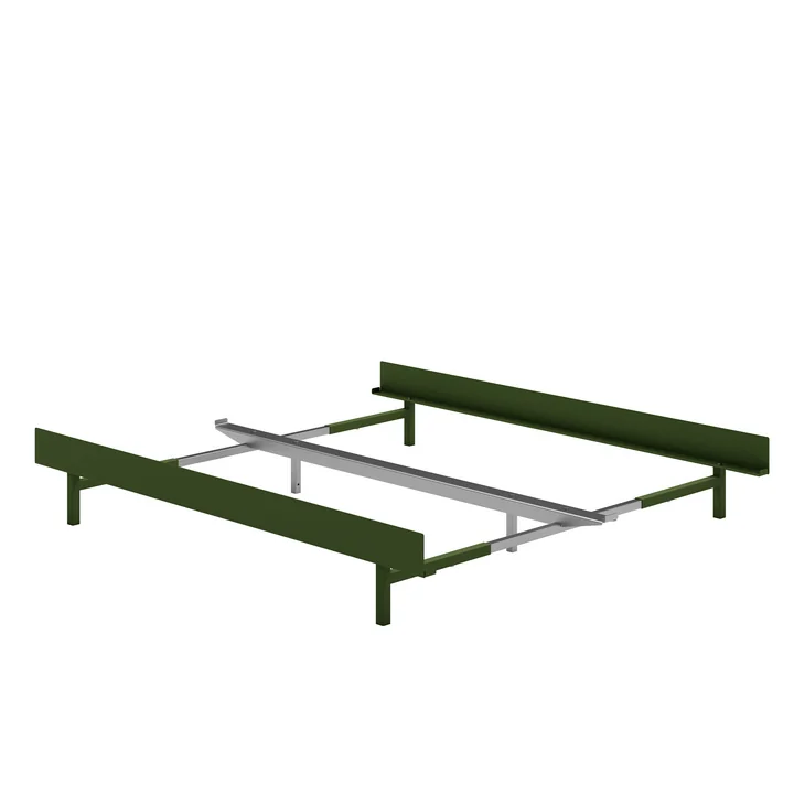 Lit (90 - 180 cm) de Moebe en pine green