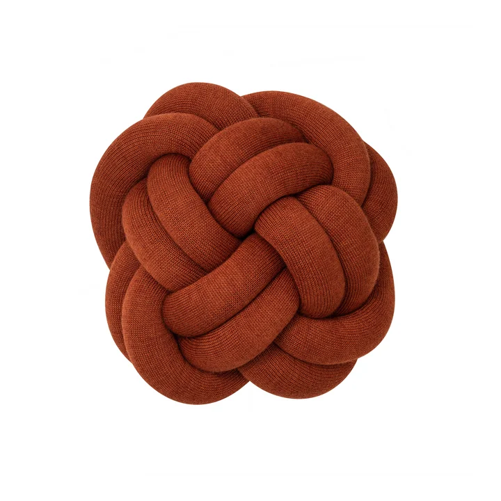 Knot Coussin de Design House Stockholm en ochre