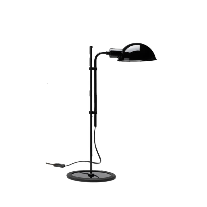 Funiculí Lampe de table S, H 50,3 cm de marset en noir
