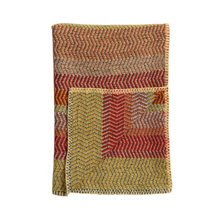 Fri Couverture en laine 200 x 150 cm de Røros Tweed en summer red