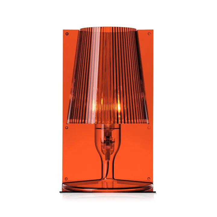 Take - Lampe de table, ambre de Kartell