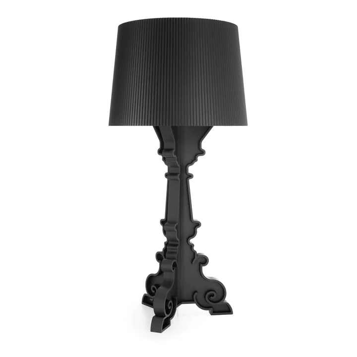 Bourgie Lampe de Kartell en noir mat