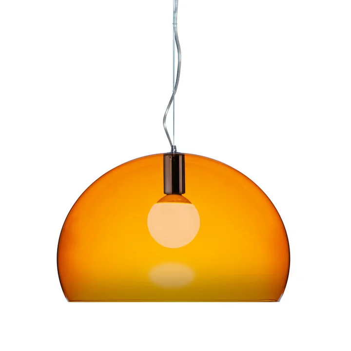 Kartell FL/Y Lampe suspendue, orange
