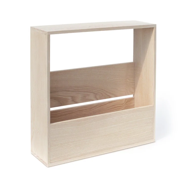 Magazin Box de Side by Side en frêne naturel