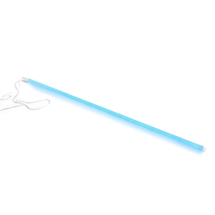 Bâton lumineux Neon LED, Ø 2,5 x 150 cm, bleu glacé de Hay.