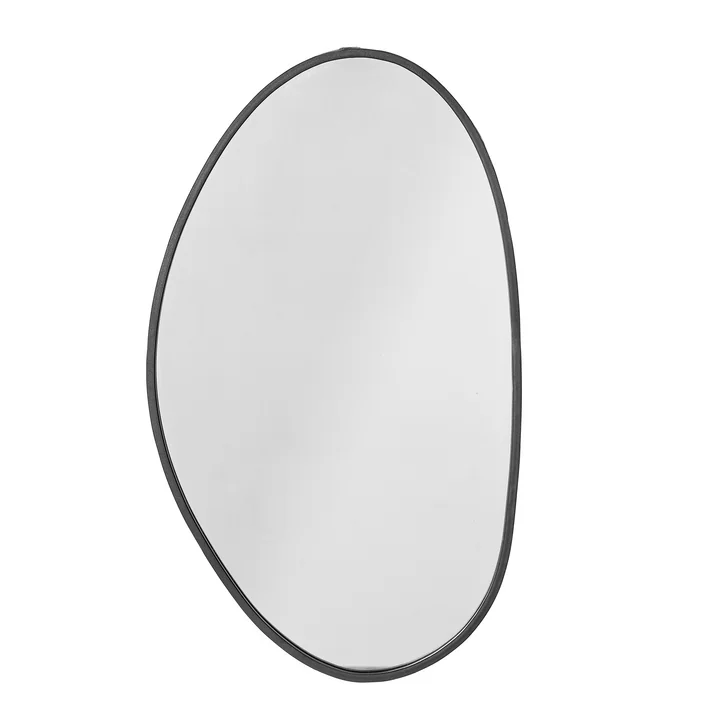 Faun Miroir mural, 40 x 70 cm de Bloomingville en noir