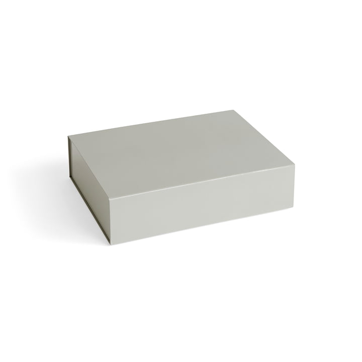Colour Boîte de rangement magnétique S de Hay dans la couleur grise