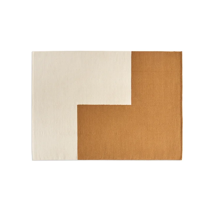Ethan Cook Flat Works Tapis de HAY dans la couleur marron